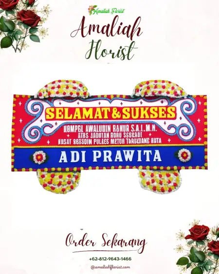 Papan Bunga Ucapan Selamat Kawan